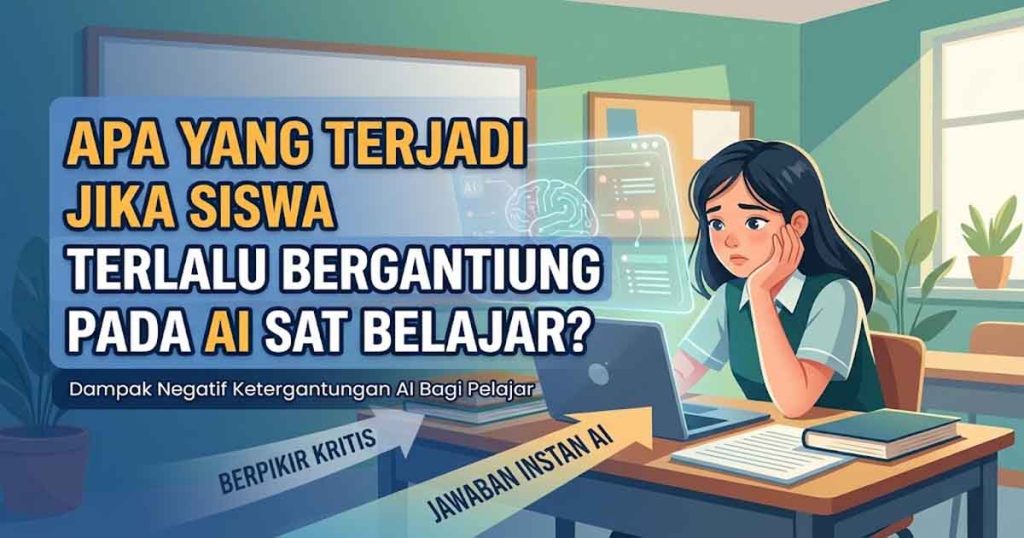 Apa yang Terjadi Jika Siswa Terlalu Bergantung pada AI Saat Belajar