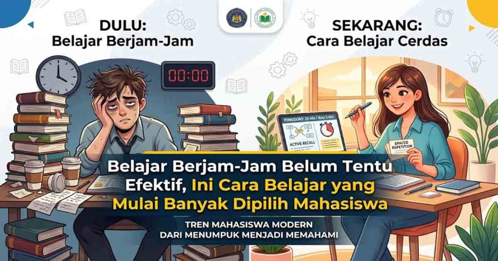 Belajar Berjam Jam Belum Tentu Efektif