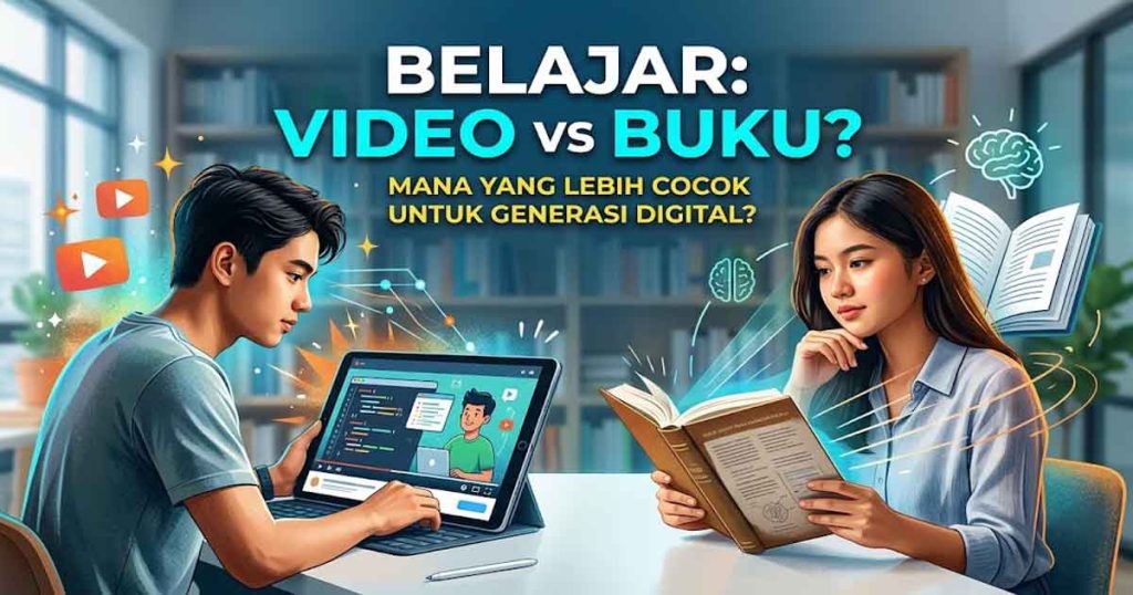 Belajar dari Video atau Buku