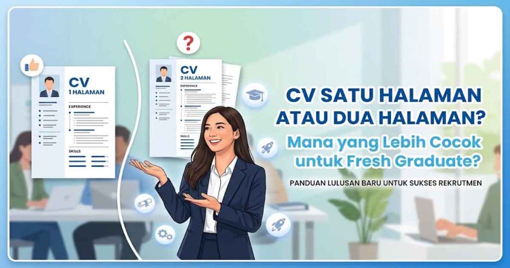 CV Satu Halaman atau Dua Halaman
