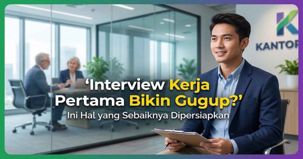 Interview Kerja Pertama Bikin Gugup