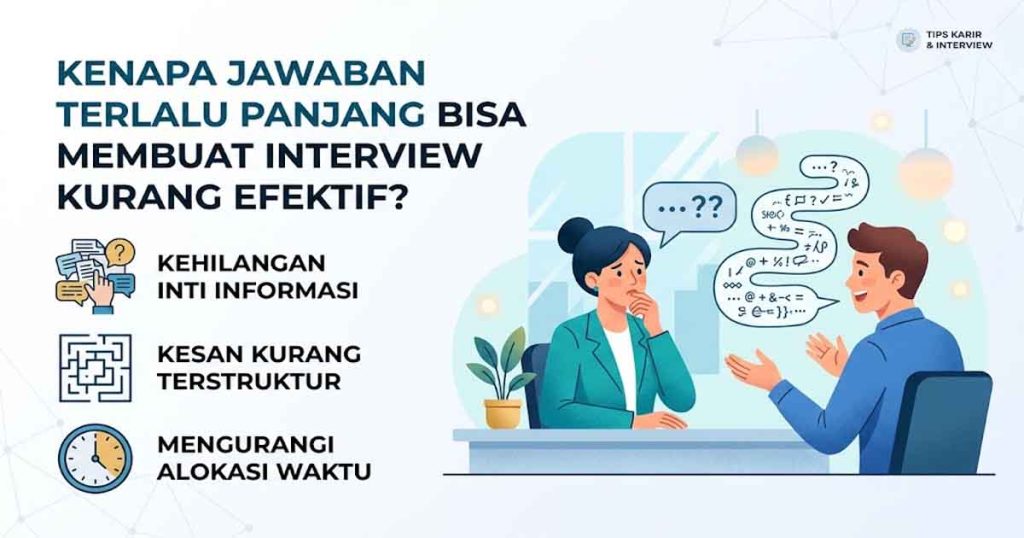 Kenapa Jawaban Terlalu Panjang Bisa Membuat Interview Kurang Efektif