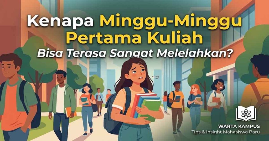 Kenapa Minggu-Minggu Pertama Kuliah Bisa Terasa Sangat Melelahkan