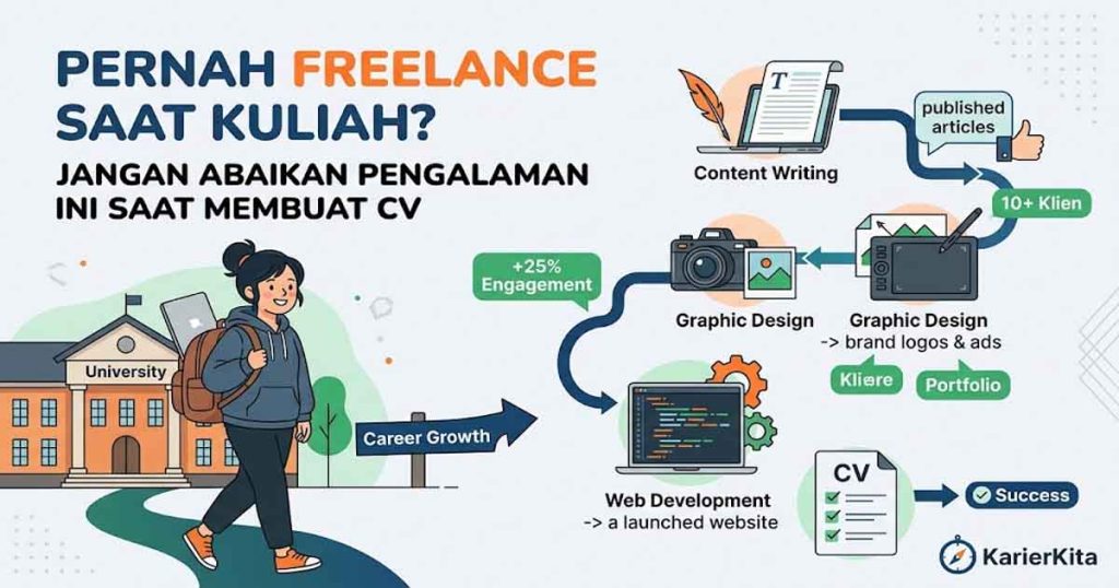 Pernah Freelance Saat Kuliah