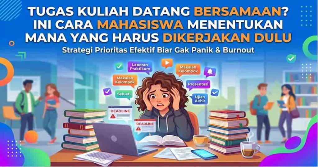 Tugas Kuliah Datang Bersamaan